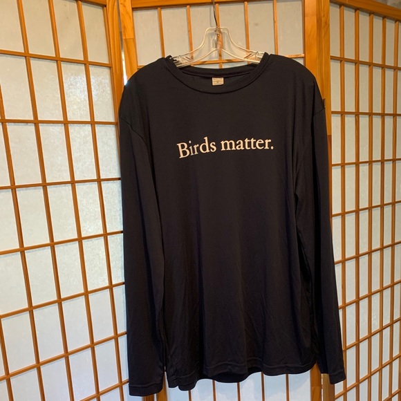 Sport Tel Tops - BIRDS MATTER NY Audubon Shirt size XL